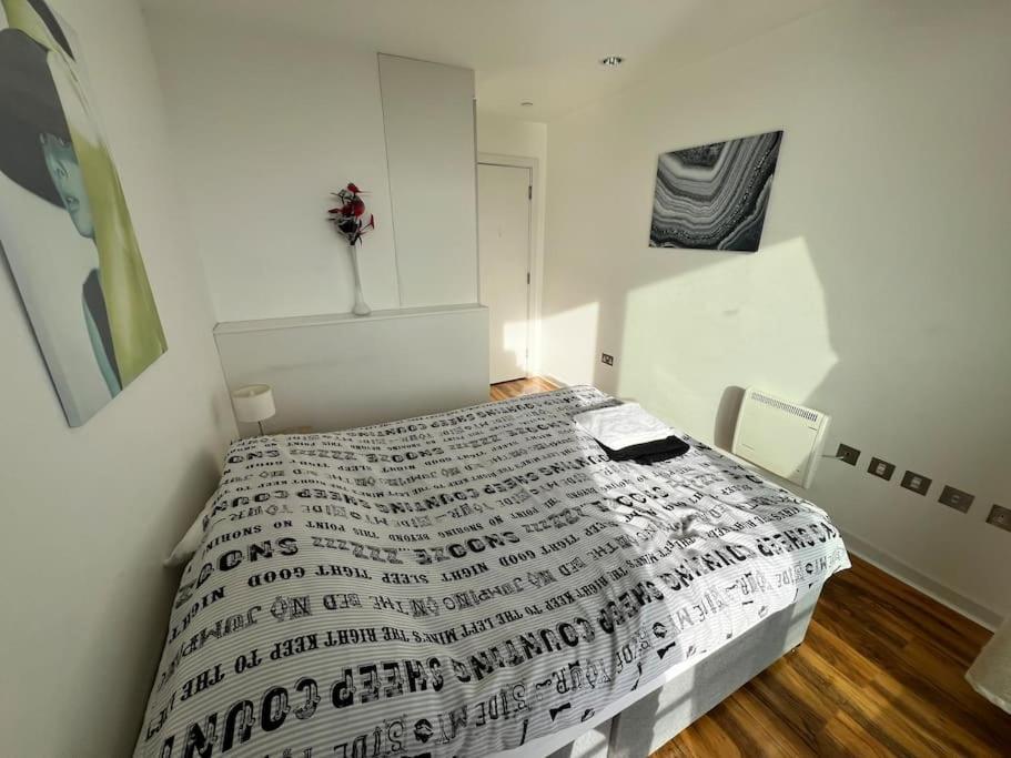 Spacious 2 Bedroom Flat Stunning Waterside View Manchester Exterior foto